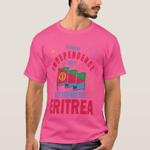 Tag der Unabhängigkeit Eritrea, eritreische Flagge T-Shirt