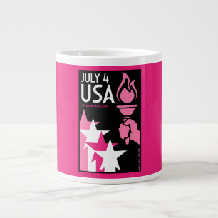 Tag der Unabhängigkeit Jumbo-Tasse