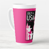 Tag der Unabhängigkeit Milchtasse (Linke Ecke)