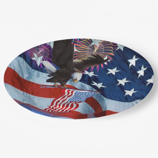 Tag der Unabhängigkeit: Teller (Schrägansicht)