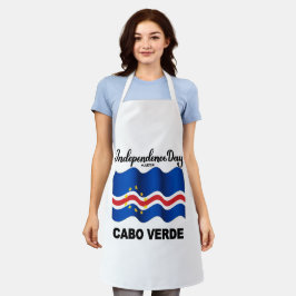Tag der Unabhängigkeit von Cabo Verde Schürze