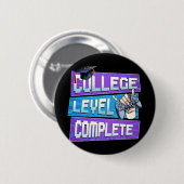 Tag der Uni Vollständiger Abschluss Jungs Ihm Button (Vorne & Hinten)