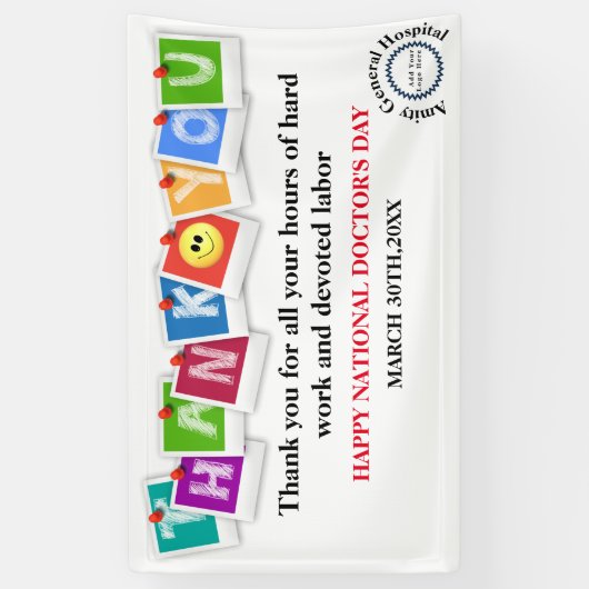 Tag der Unternehmensärzte Vielen Dank Banner (Vertikal)