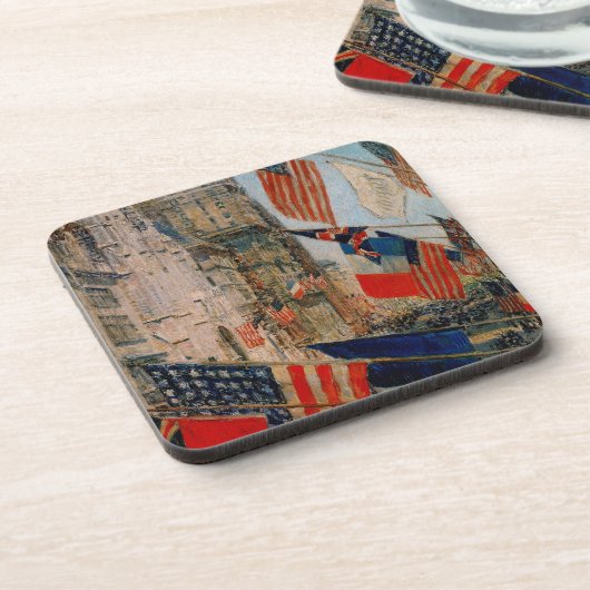 Tag der Verbündeten, Mai 1917 Getränkeuntersetzer (Linke Seite)