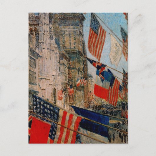 Tag der Verbündeten, Mai 1917 Postkarte (Vorderseite)