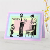 Tag der verrückten Väter Karte (Gelbe Blume)