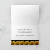 Tag der Verwaltungspersonen mit der Karte (Innenseite)