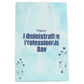 Tag der Verwaltungspersonen Mittlere Geschenktüte (Vorderseite)