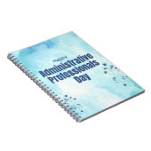 Tag der Verwaltungspersonen Notizblock (Rechte Seite)