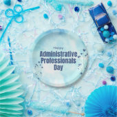 Tag der Verwaltungspersonen Pappteller (Party)