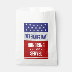 Tag der Veteranen - Alle, die gedient haben, ehren Geschenktütchen