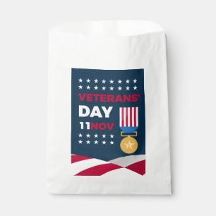 Tag der Veteranen - Alle, die gedient haben, ehren Geschenktütchen