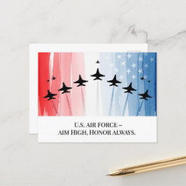 Tag der Veteranen - Alle, die gedient haben, ehren Postkarte