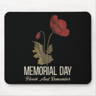 Tag der Veteranen, damit wir nicht die Blume des r Mousepad