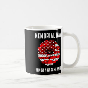 Tag der Veteranen Roter Mohn Blume Usa Gedenktag 2 Kaffeetasse