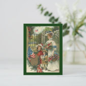 Tag der Vintagen Ehrung Postkarte (Stehend Vorderseite)