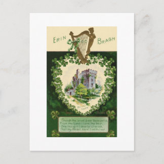 Tag der Vintagen St. Patricks Postkarte