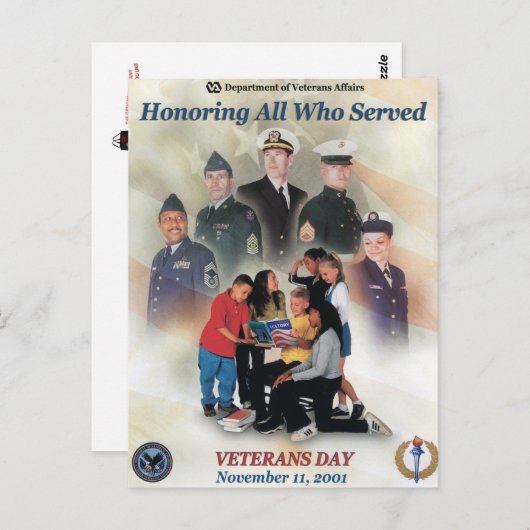 Tag der Vintagen Veteranen, 2001 - Postkarte (Vorne/Hinten)