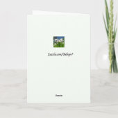 Tag der Vogelmutter Karte (Rückseite)