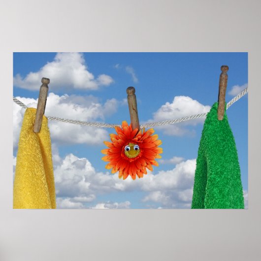 Tag der Wäsche Poster (Vorne)