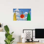 Tag der Wäsche Poster (Heimbüro)