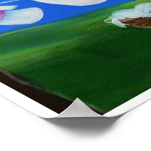 Tag der Wäsche Poster (Ecke)