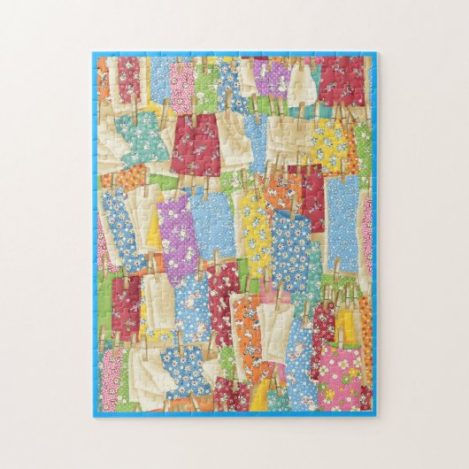 Tag der Wäsche Puzzle (Vertikal)