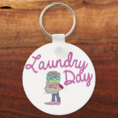 Tag der Wäsche Schlüsselanhänger (Vorderseite)