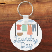 Tag der Wäsche Schlüsselanhänger (Vorderseite)