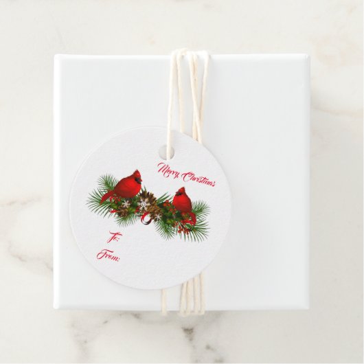 Tag der Weihnachtsgeschenke Geschenkanhänger (Beispiel)