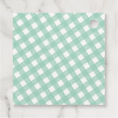 Tag der Weihnachtsnachtsfeier für die ganze Famili Geschenkanhänger (Rückseite)