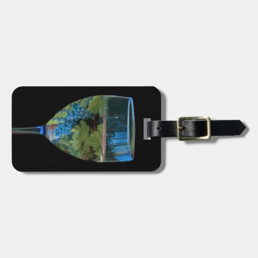 Tag der Weinkunst Gepäckanhänger (Vorderseite horizontal)