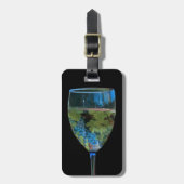 Tag der Weinkunst Gepäckanhänger (Vorderseite vertikal)