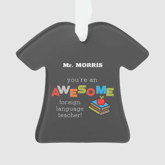 Tag der Wertschätzung für Fremdsprachenlehrer, Pha Ornament (Vorderseite)