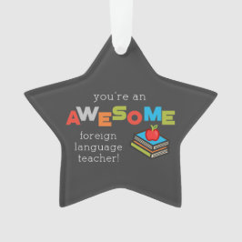 Tag der Wertschätzung für Fremdsprachenlehrer, Pha Ornament
