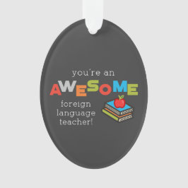 Tag der Wertschätzung für Fremdsprachenlehrer, Pha Ornament