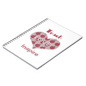 Tag der Wertschätzung für Lehrer Notizblock (Linke Seite)