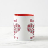 Tag der Wertschätzung für Lehrer Tasse (Zentrum)