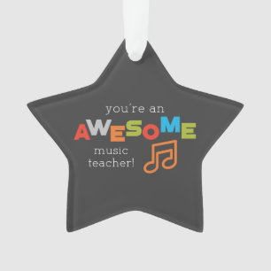 Tag der Wertschätzung für Musiklehrer, Großartig Ornament