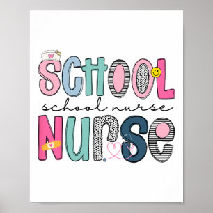 Tag der Wertschätzung für Schulkrankenschwestern f Poster