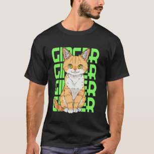 Tag der Wertschätzung von Ingwerkatzen Süßes Tabby T-Shirt