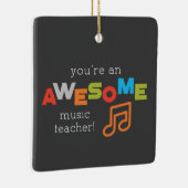 Tag der Wertschätzung von Musiklehrern, Phantastis Keramikornament (Rechts)