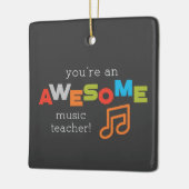 Tag der Wertschätzung von Musiklehrern, Phantastis Keramikornament (Links)