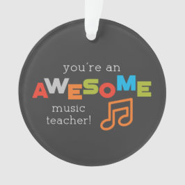 Tag der Wertschätzung von Musiklehrern, Phantastis Ornament