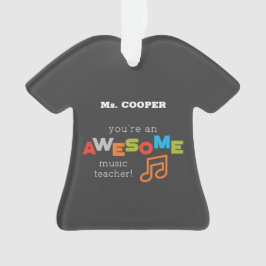 Tag der Wertschätzung von Musiklehrern, Phantastis Ornament