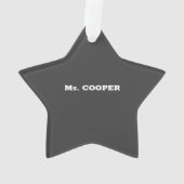 Tag der Wertschätzung von Musiklehrern, Phantastis Ornament (Rückseite)