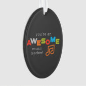 Tag der Wertschätzung von Musiklehrern, Phantastis Ornament (Vorderseite)