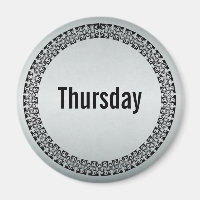 Tag der Woche Donnerstag