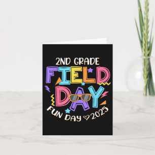 Tag des 2. Grade Field Day Fun Day 2025 School Tea Karte