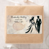 Tag des Abstrakten Hintergrundnamens für das Hochz (Insitu)